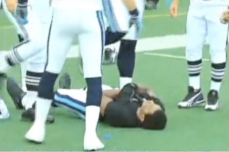 CFL wideout celebrates TD while honoring the late, weird, Michael Jackson
